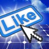 liking solar on social media