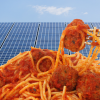 meatballs and solar panels