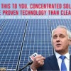 malcolm turnbull and solar panels