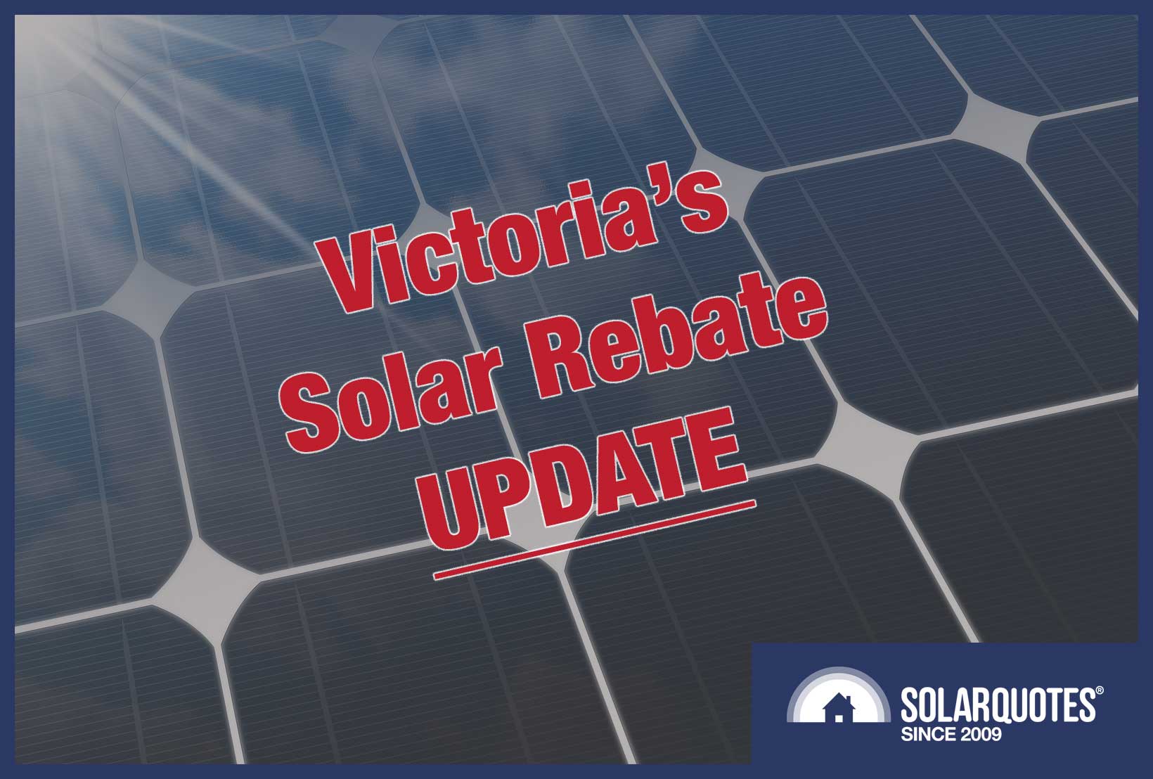 Victoria Solar Homes Rebate