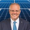 PM Scott Morrison - solar panels