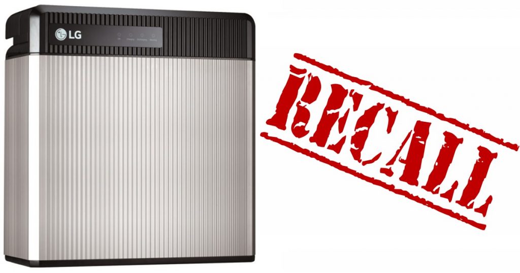 Australian LG Chem Solar Battery Recall Announced Solar Quotes Blog