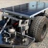 Solar assisted farm robot