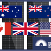 Solar prices in 2024 - AU vs. UK, USA, Canada and NZ