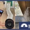 Air tightness testing in Australian home