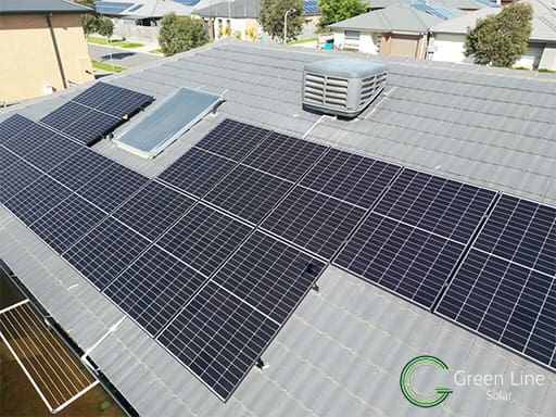 An install by Green Line Solar