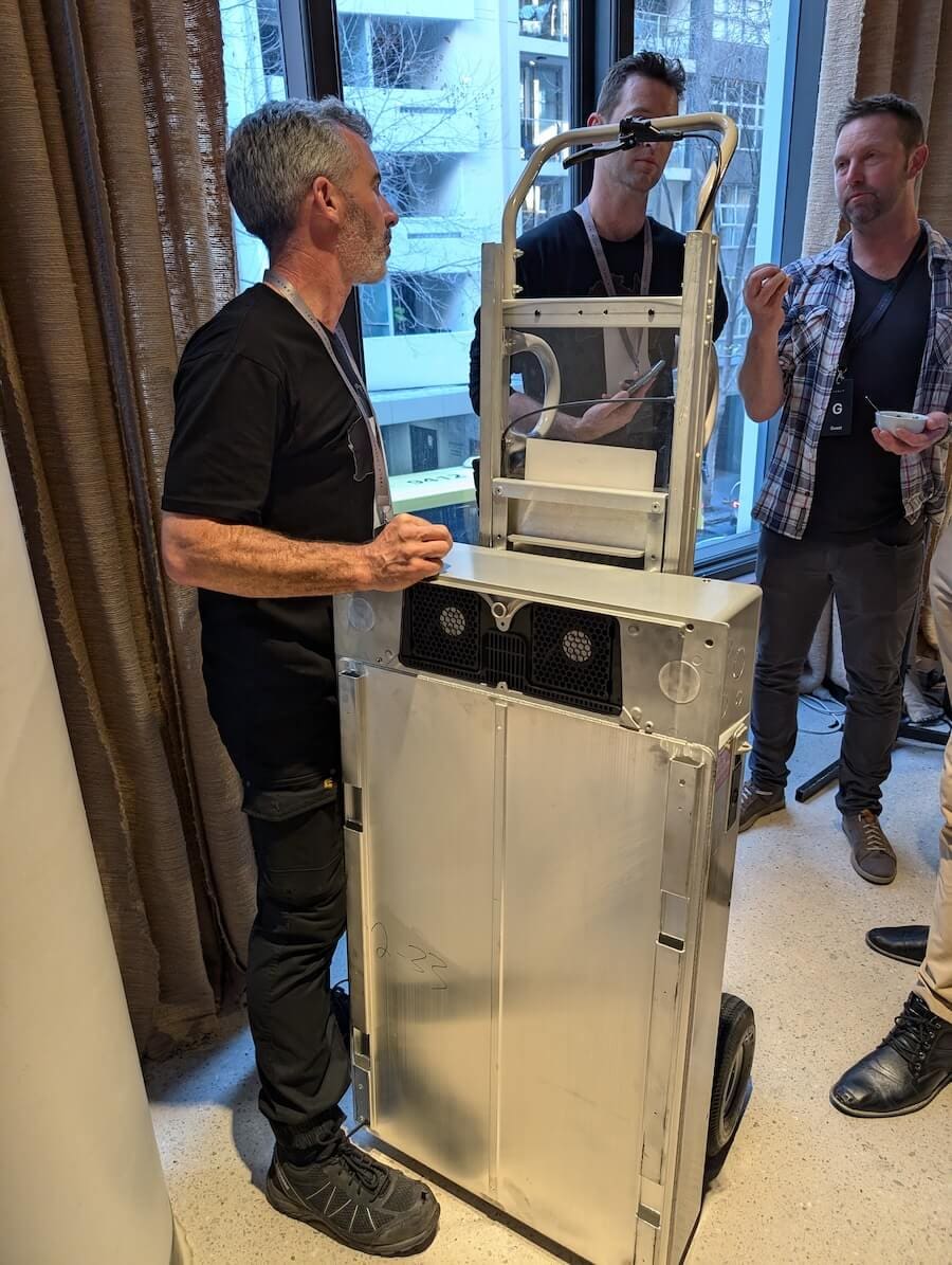 Powerwall 3 on sack trolley