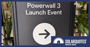 powerwall 3 launch signage