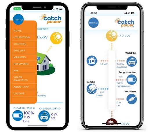 Catch Control app