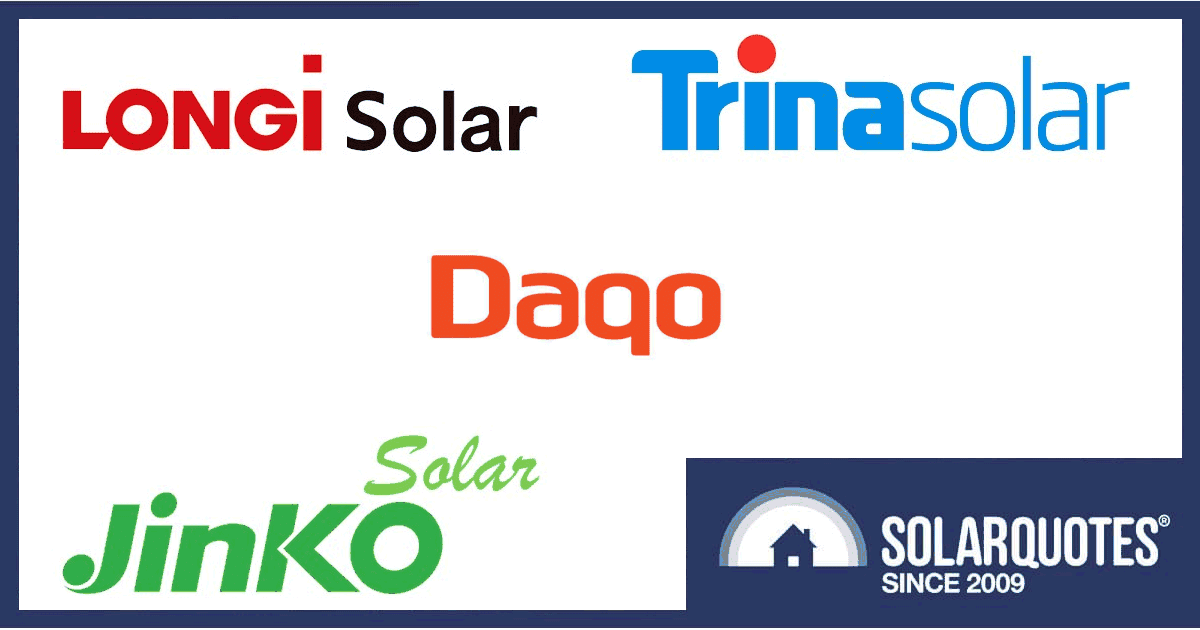 Chinese solar manufacturers