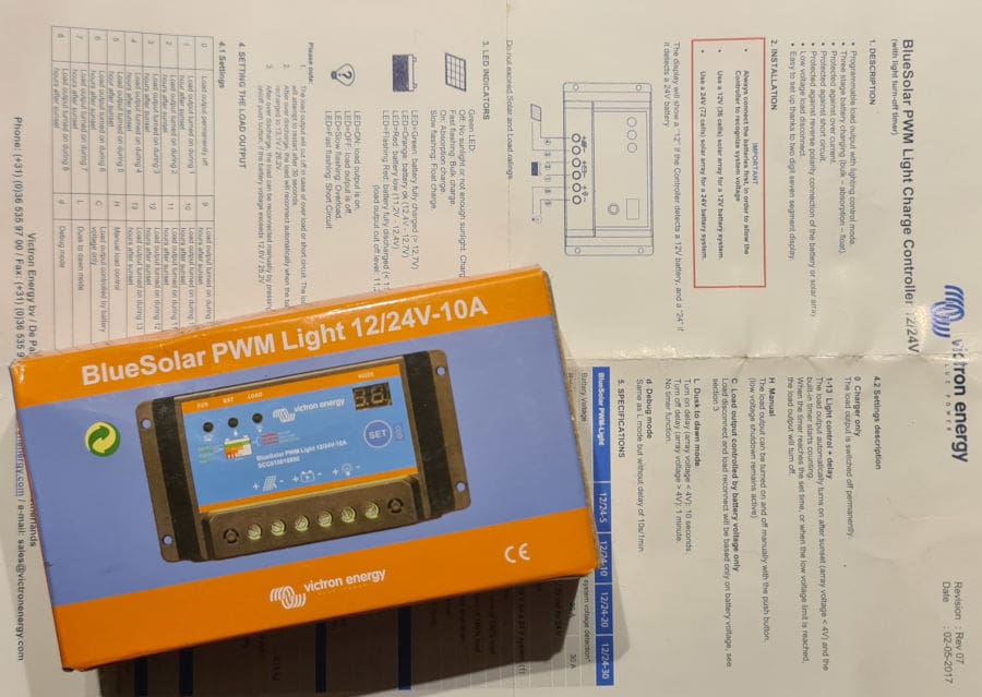 small solar regulator