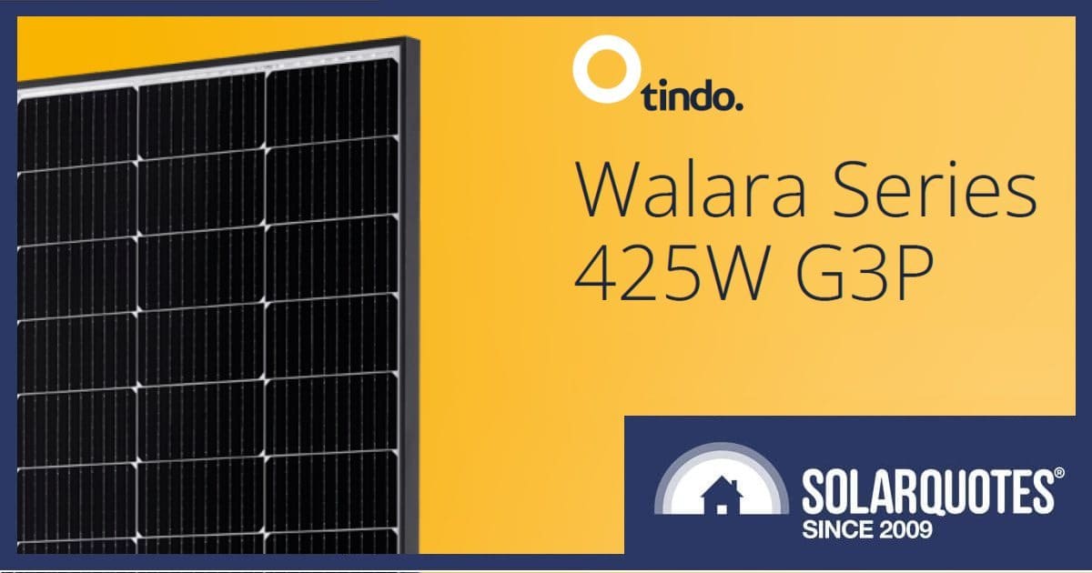 Tindo Walara solar panel