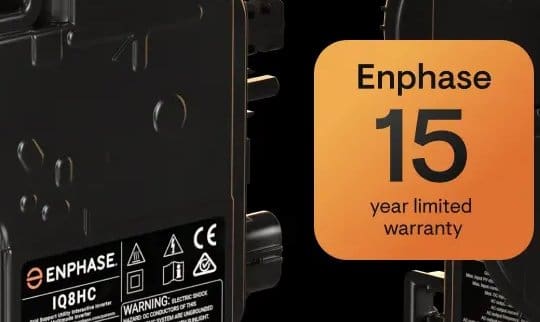 Enphase IQ8 warranty