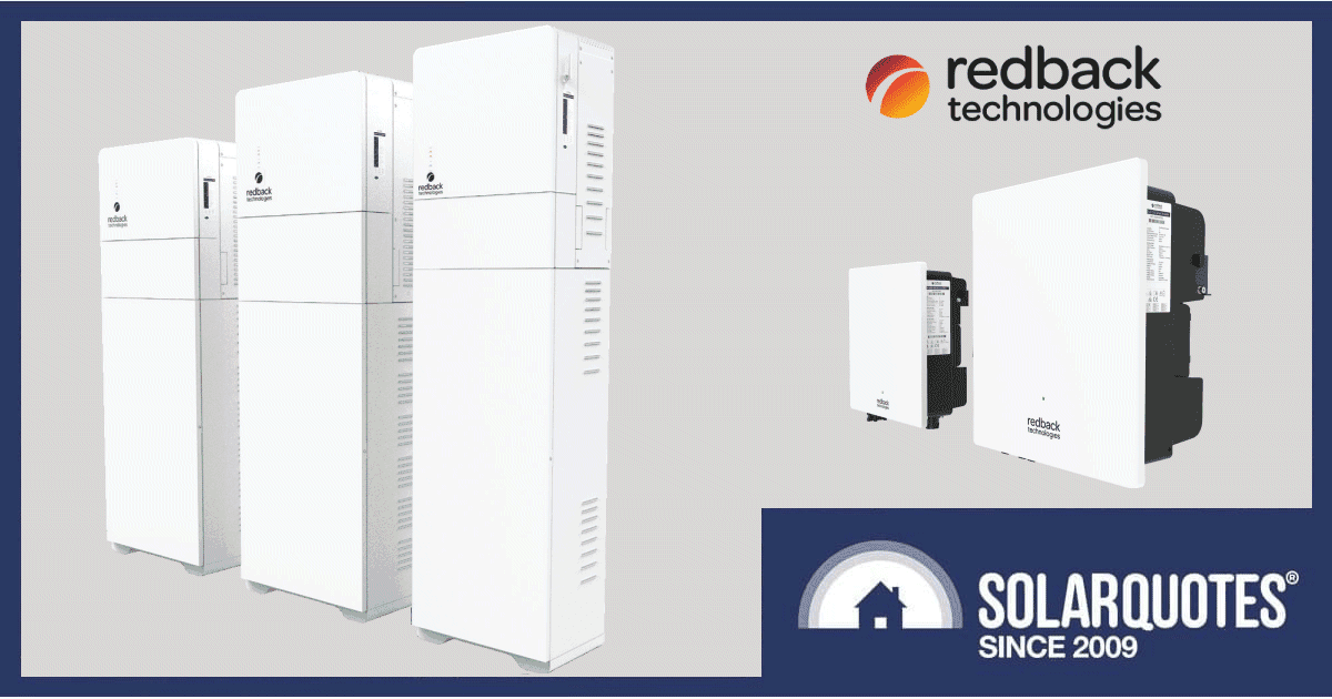 Redback Technologies - new inverters and batteries