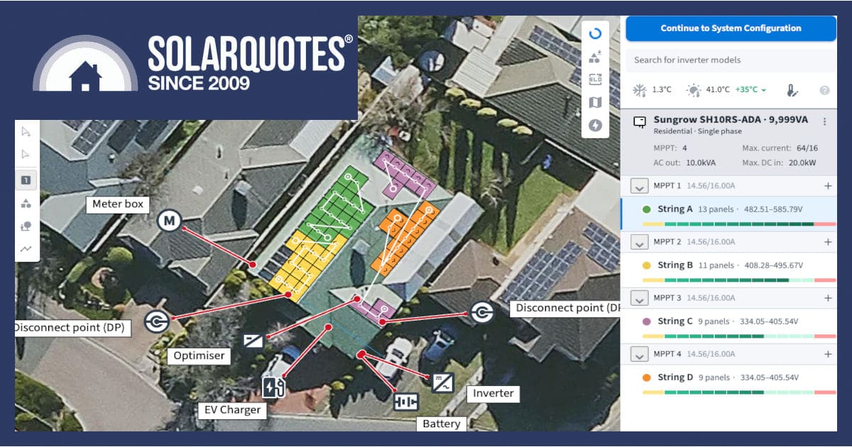 Solar array roof design