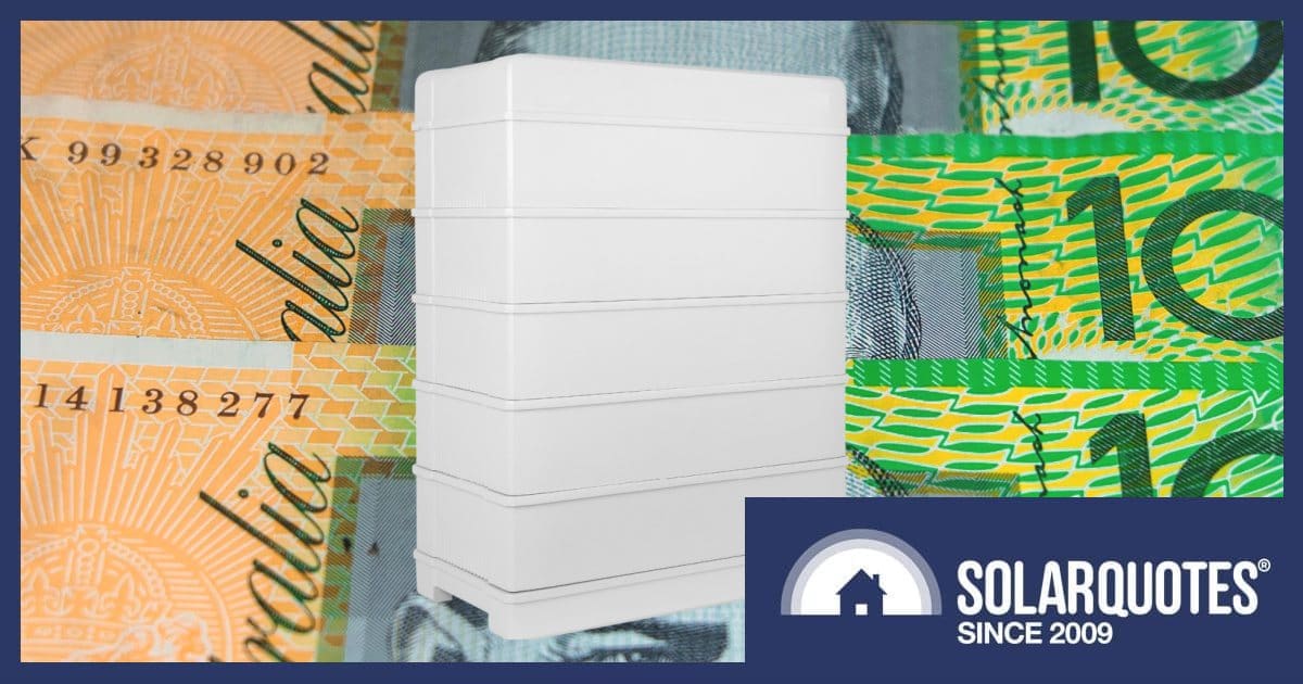 Western Australia solar battery rebate