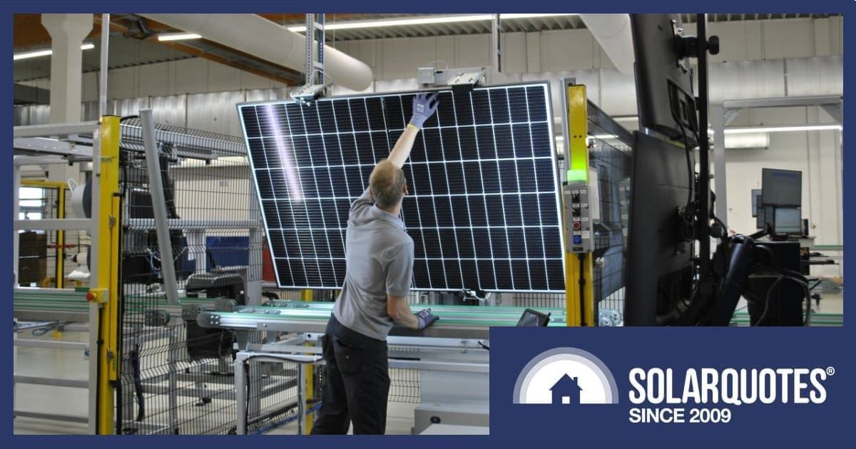 Aleo solar closing panel factory