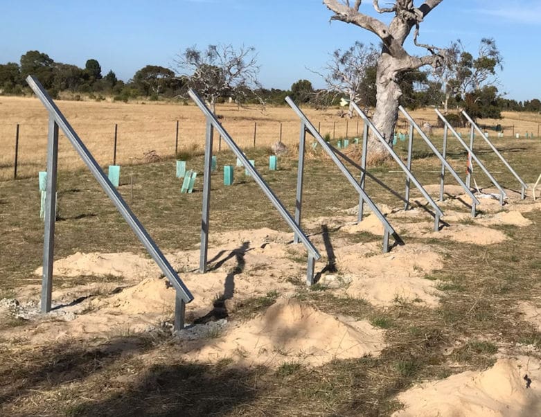 frames for mounting solar panels