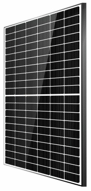 A solar PV panel that generates electricity